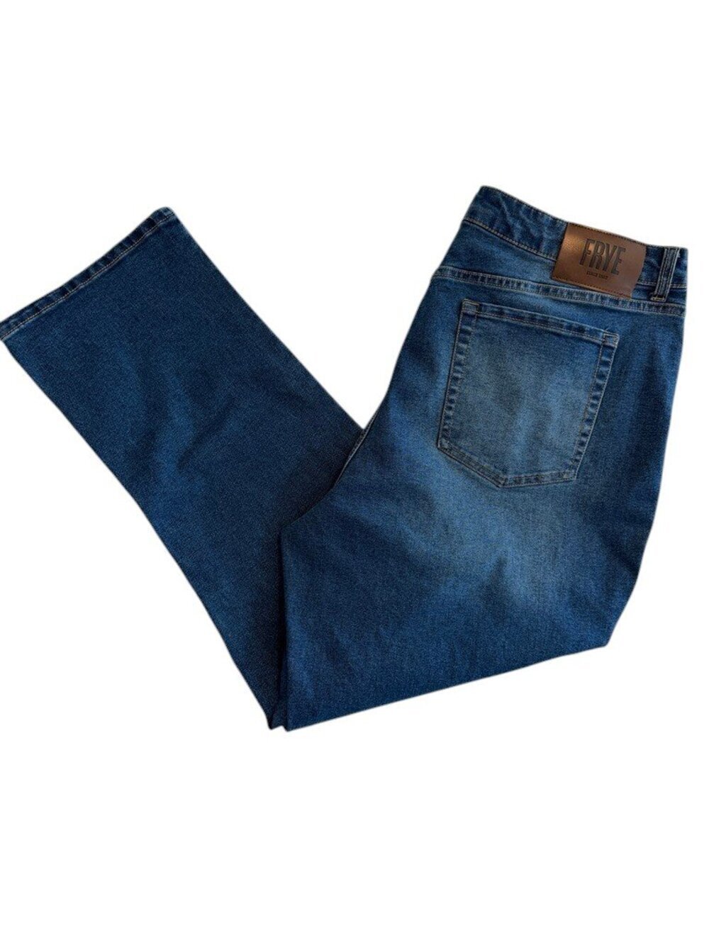 FRYE Denim Cropped Blue Jeans 16/34